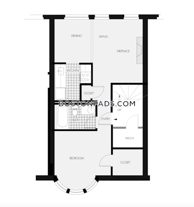 Back Bay 1 Bed 1 Bath BOSTON Boston - $2,855