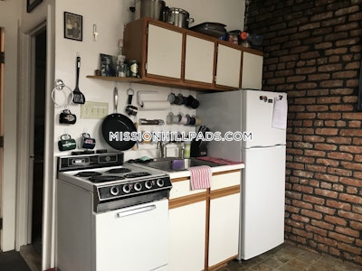 Mission Hill Apartment for rent Studio 1 Bath Boston - $2,100
