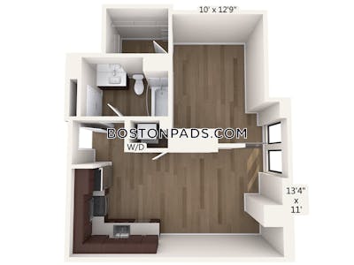Downtown Apartment for rent 1 Bedroom 1 Bath Boston - $3,350